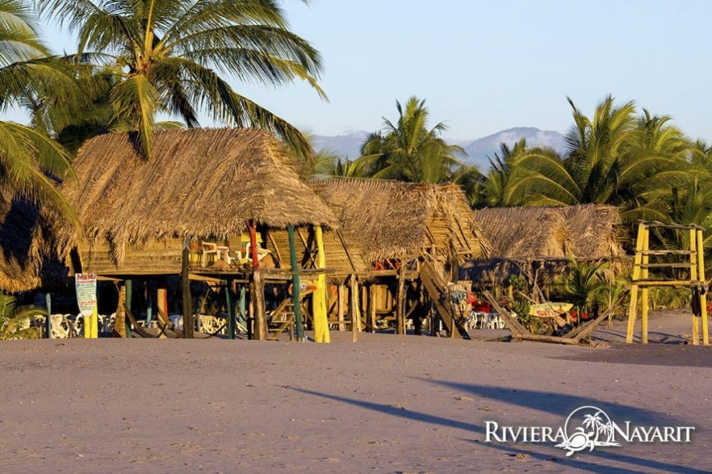 San Blas in Riviera Nayarit where the wild beaches are more rustic. Photo c. Riviera Nayarit Tourism.