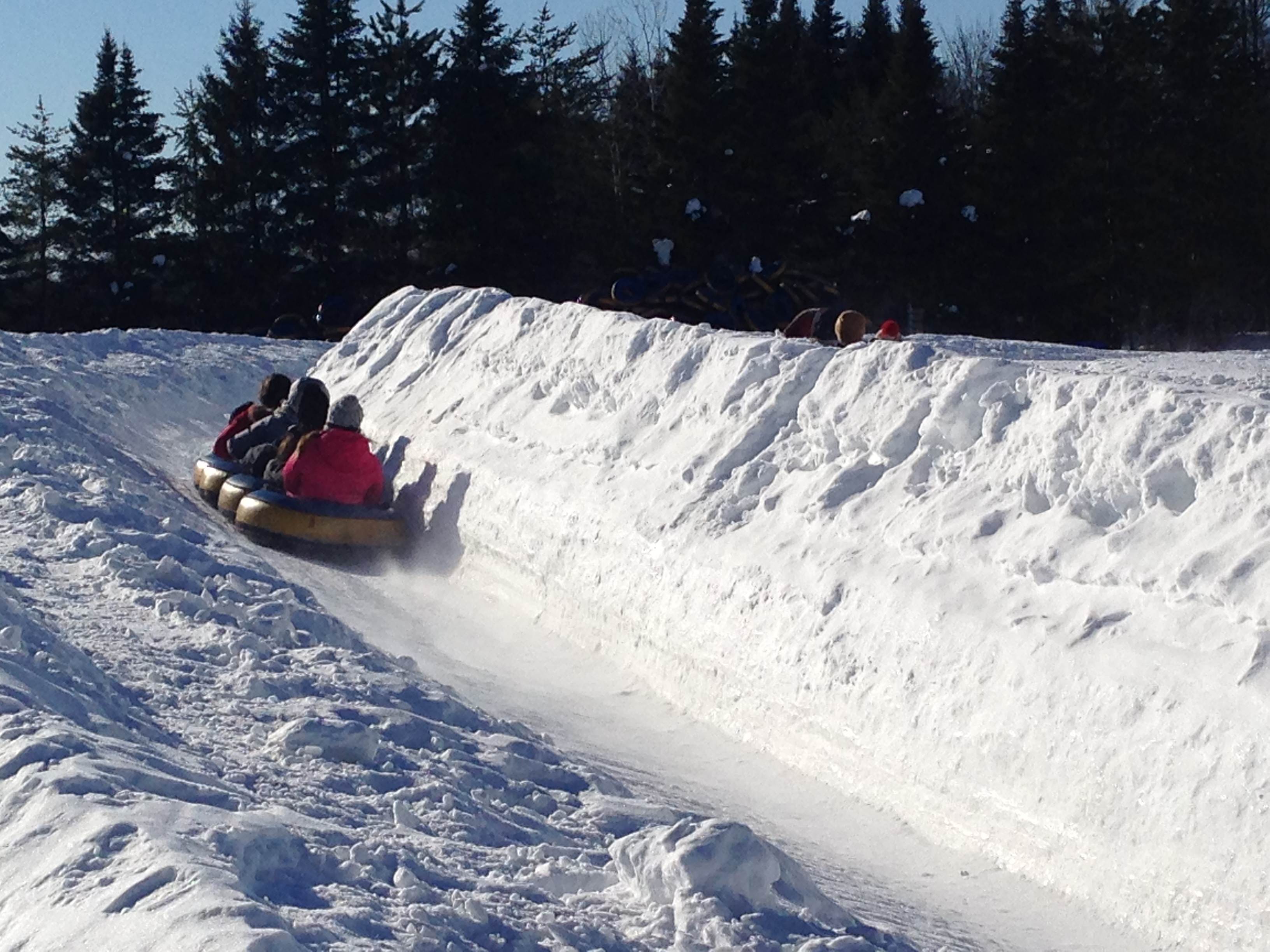 Winter Theme Park at Village Vacances Valcartier Quebec