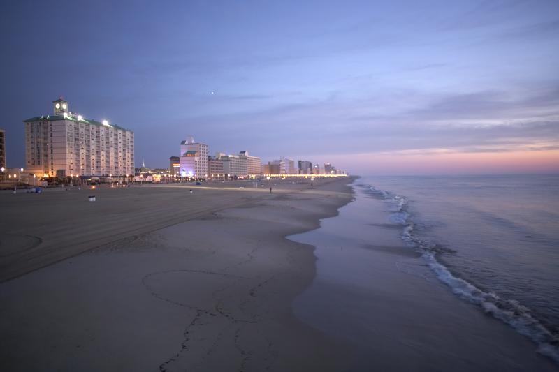 Sunset Over Virginia Beach