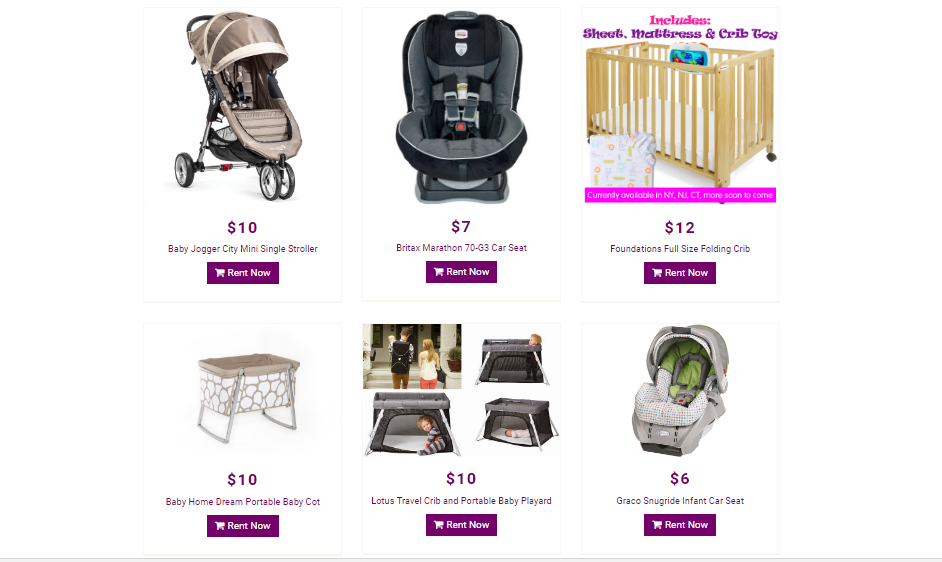 baby cribs strollers and car seats