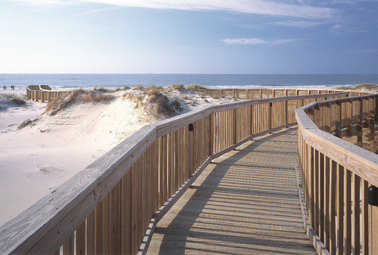 Alabama beach club shores gulf resort boardwalk