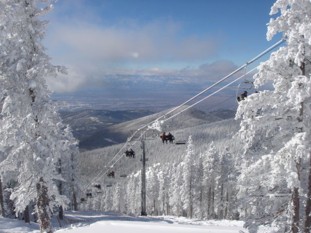 The Millennium chairlift at Ski Santa Fe.