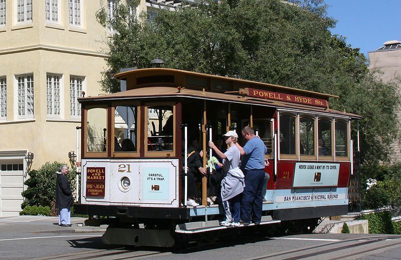 A day pass for the original San Francisco cable cars is a great way to pack in lots of family attractions along the hilly streets.