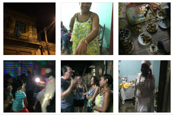 Cuba party for Santeros