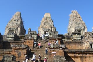Temples at Angkor Wat, Cambodia