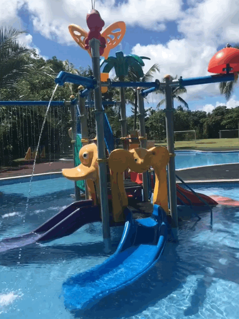 Children's splash pool at Tivoli