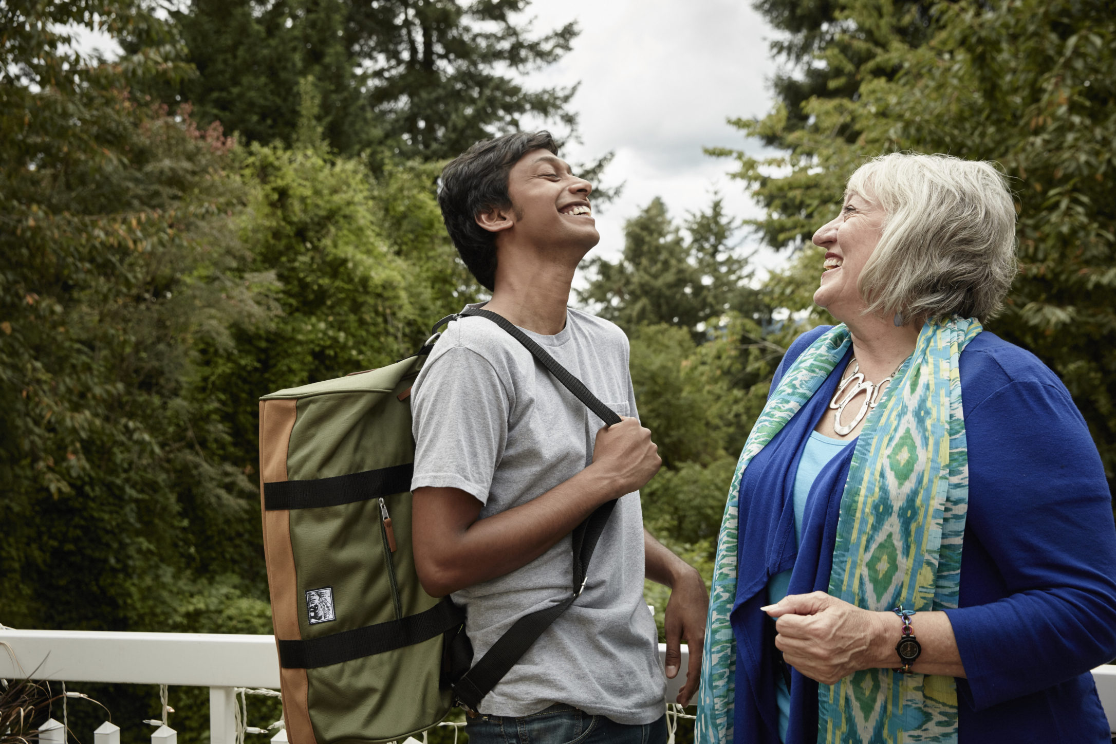 Airbnb host and guest in Portland, Oregon