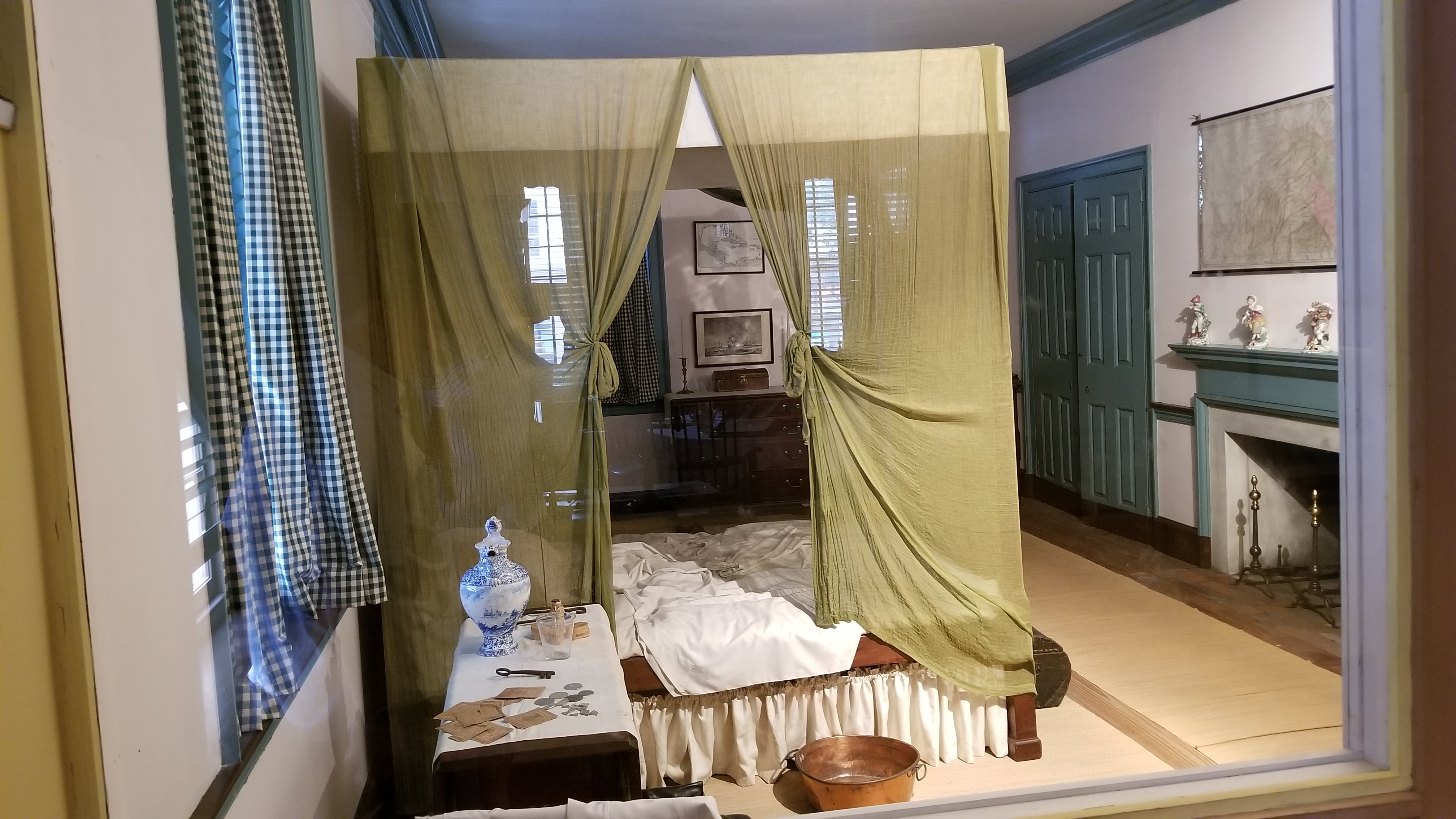 Thomas Jefferson's rented bedroom