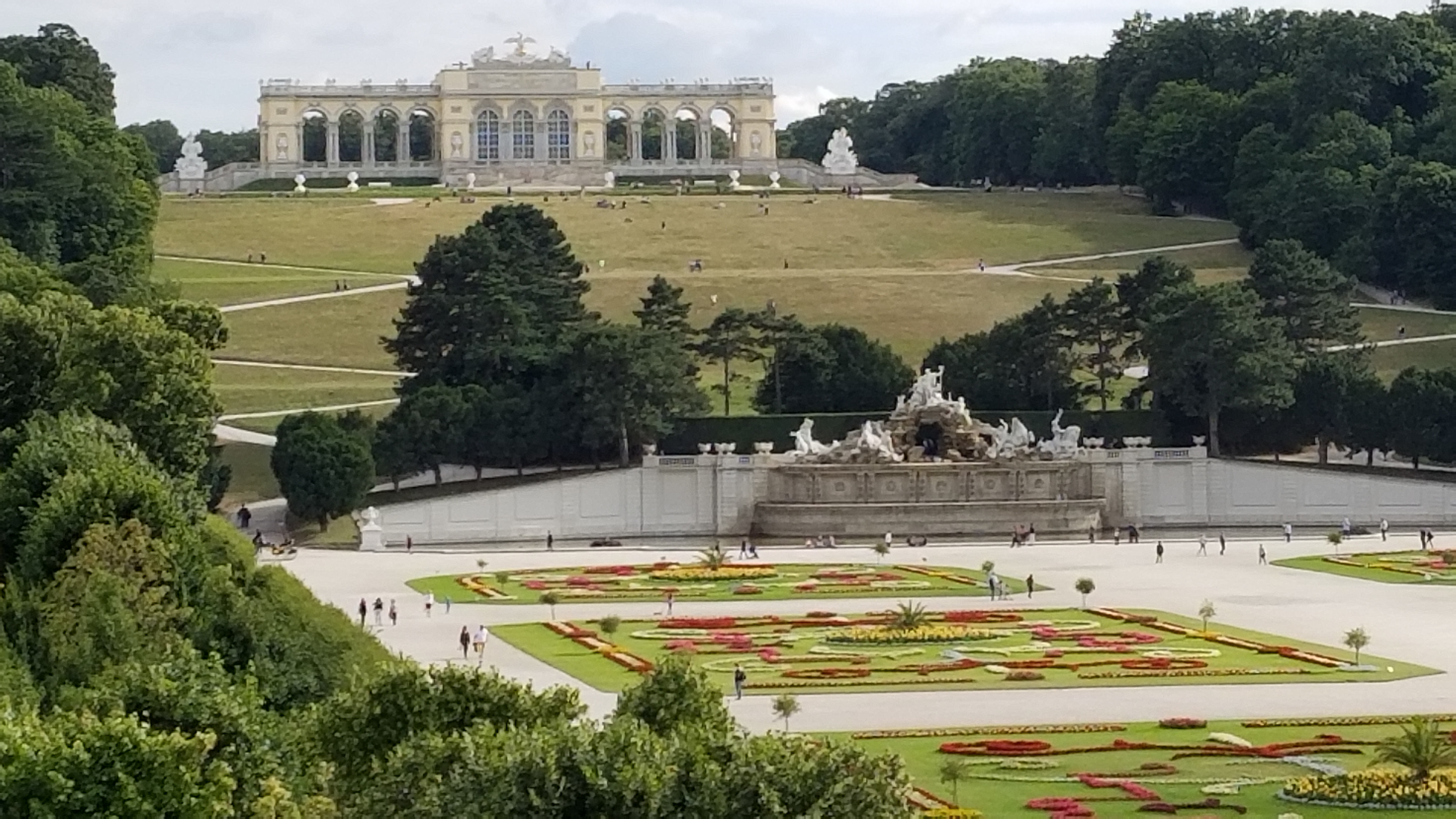 Prince Gardens at Schloss Schonbrunn