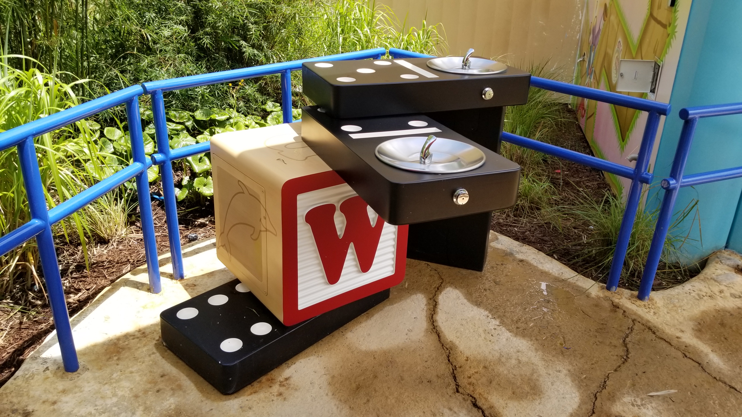 Toy Story Land water fountain