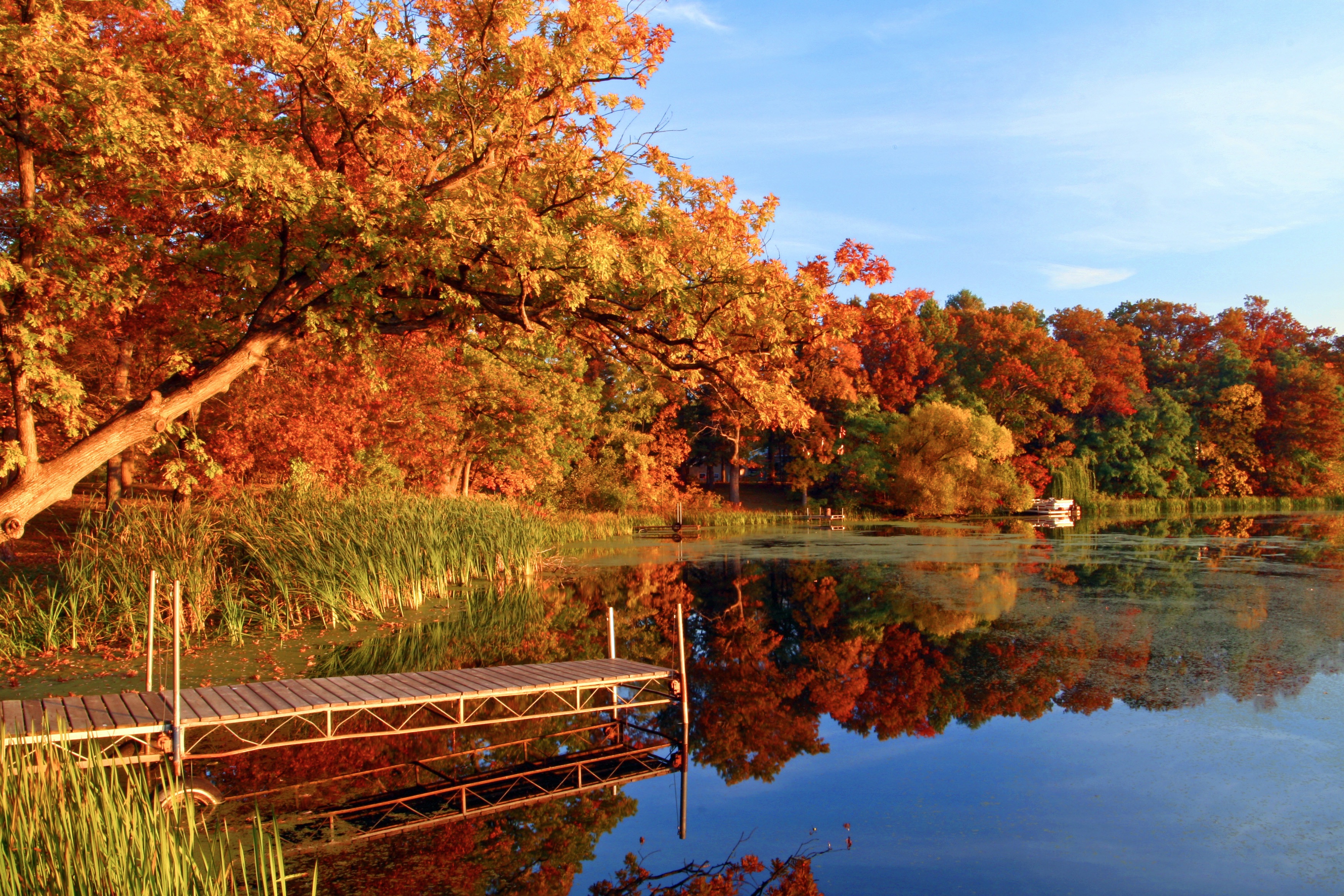 Apple River Wisconsin fall foliage