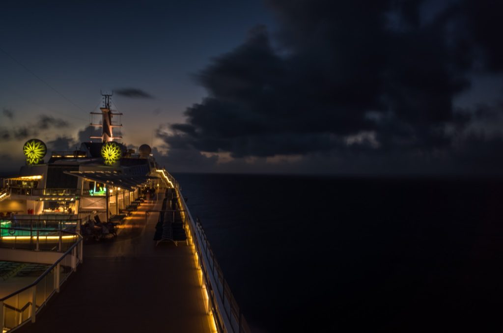 Celebrity Equinox evening illumination