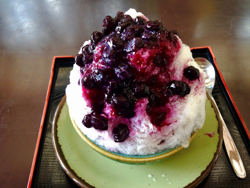 Popular throughout Japan, shave ice is very good in Nikko