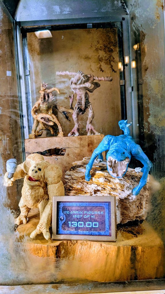 Pets at the Creature Shop in the Black Spire Outpost marketplace.
