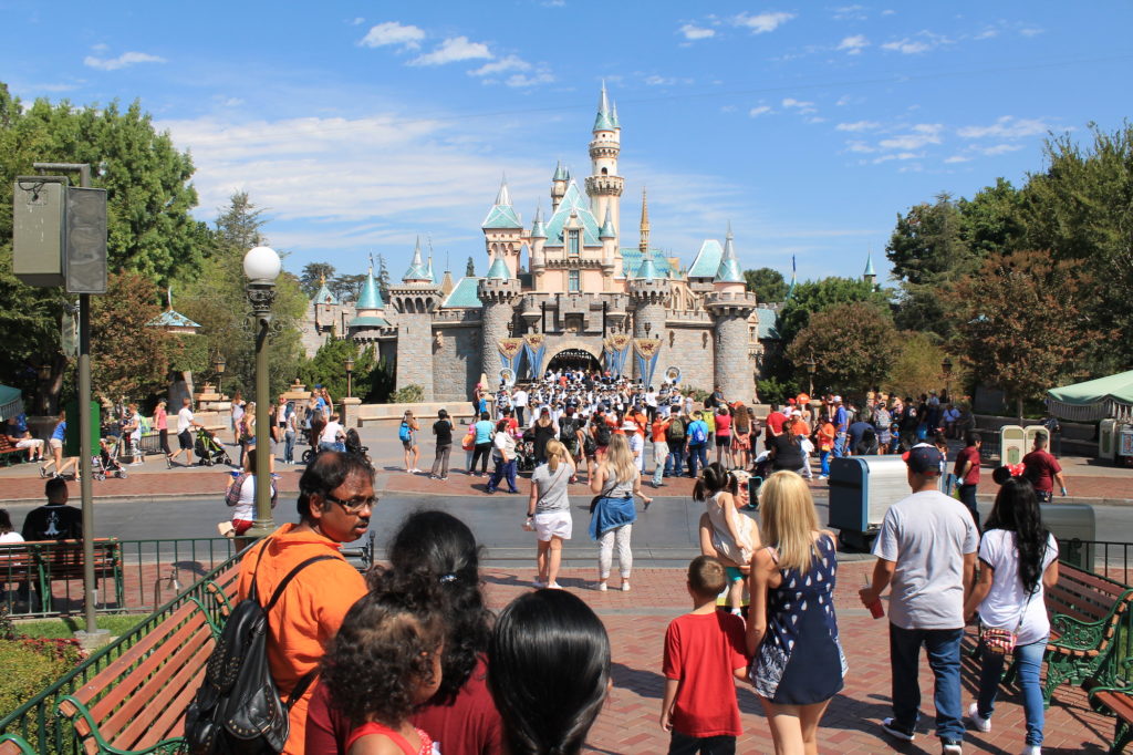 Magic Kingdom at Disneyland.