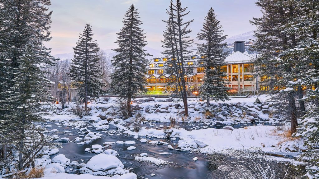 Grand Hyatt Vail Resort on Gore Creek.