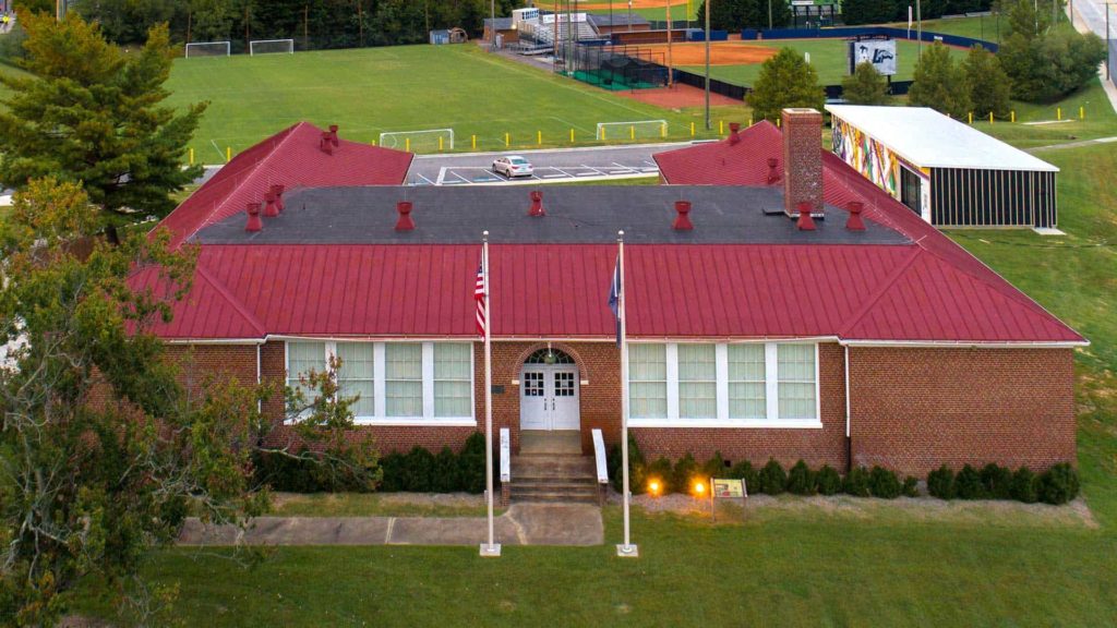 Robert Russo Moton High School in Farmville, Virginia