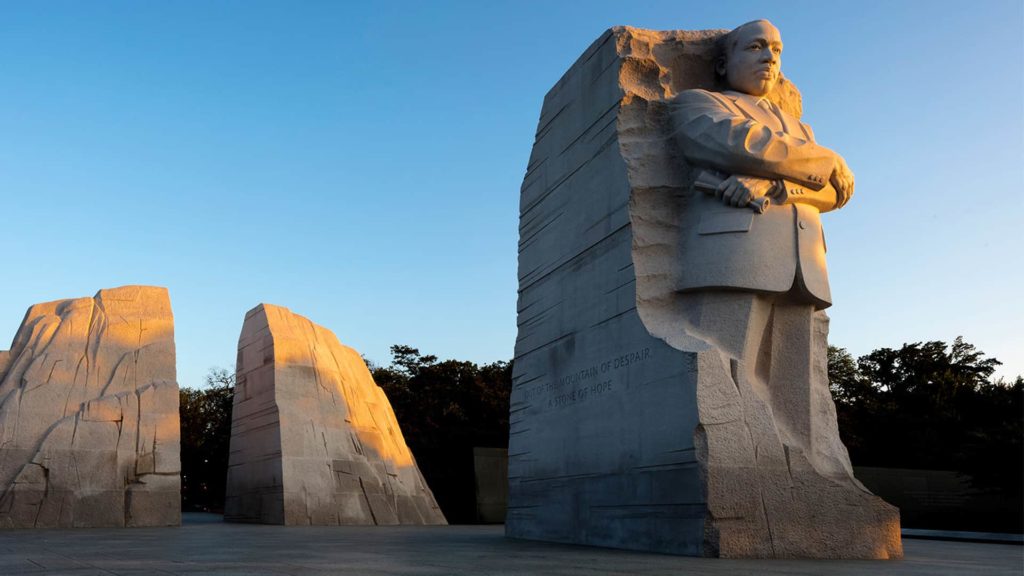 Martin Luther King Memorial in Washington DC