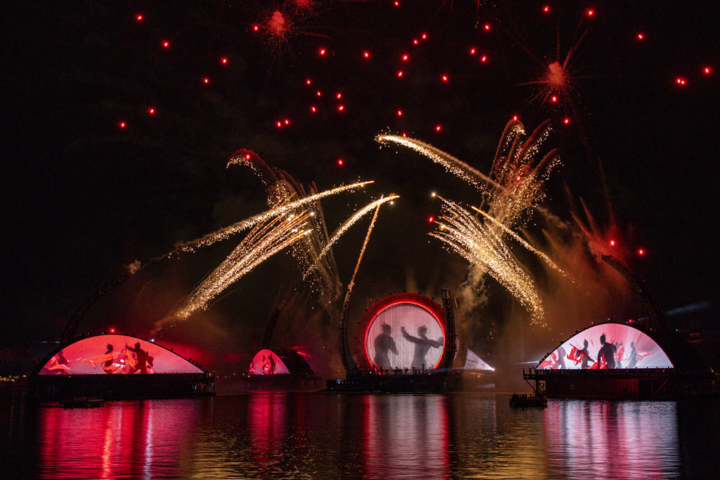 The “Harmonious” fireworks show at Epcot.