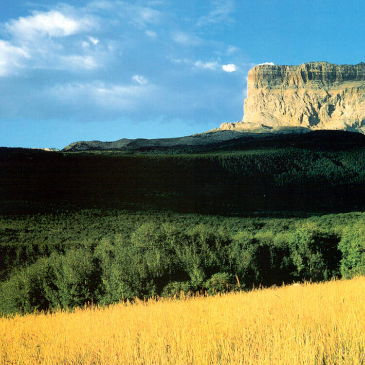 Waterton Glacier International Peace Park. Photo c. UNESCO