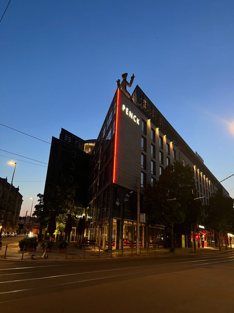 The Hotel Penck in Dresden, Saxony, Germany.