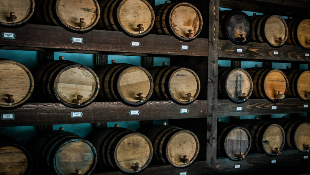 Barrel room at the Omni Amelia Island Resort.