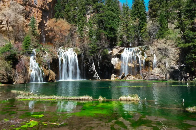 Hanging Lake: Emerald Waters Surrounded by Selfie Sticks