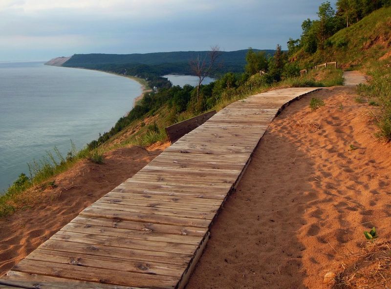 Empire Bluff Trail in Sleeping Bear Dunes