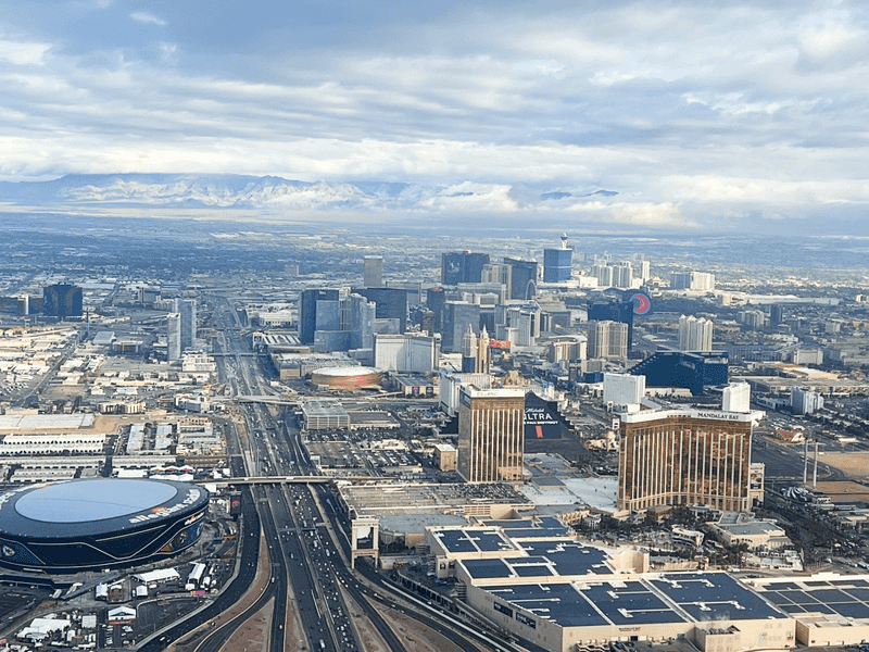 Las Vegas Strip and Surrounding Urban Areas