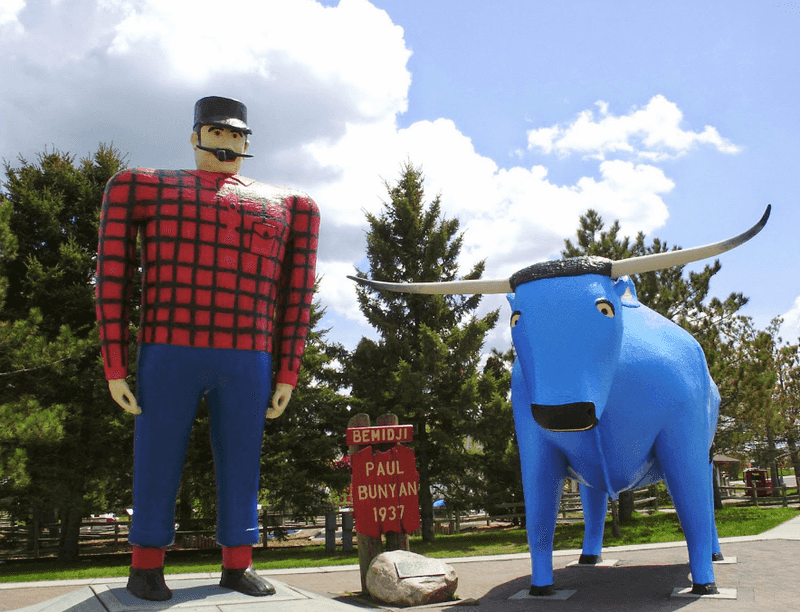 The Colossal Paul Bunyan Statue