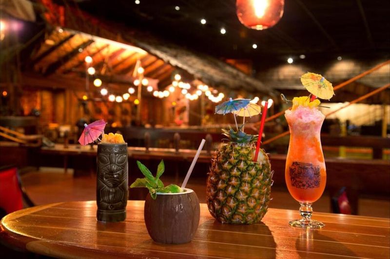 Signature Cocktails Served in Island Style