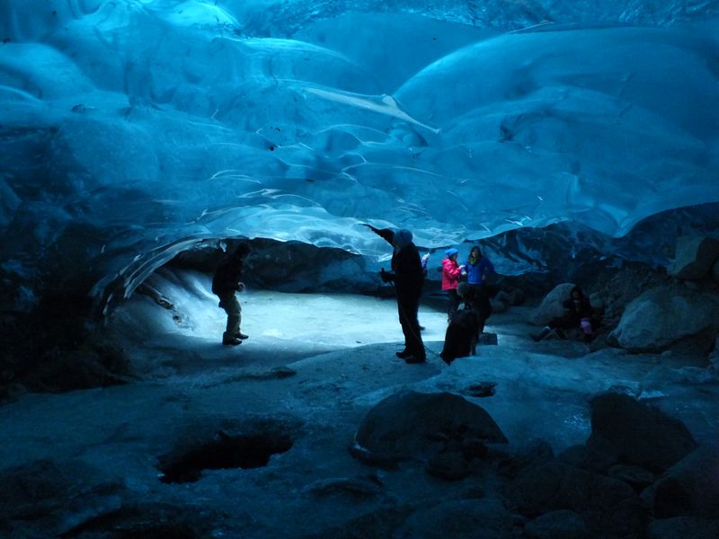 Mendenhall Glacier Ice Caves: Nature's Fleeting Blue Cathedral