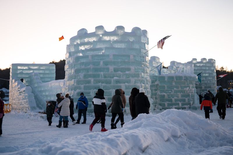 Saranac Lake Winter Carnival Ice Palace