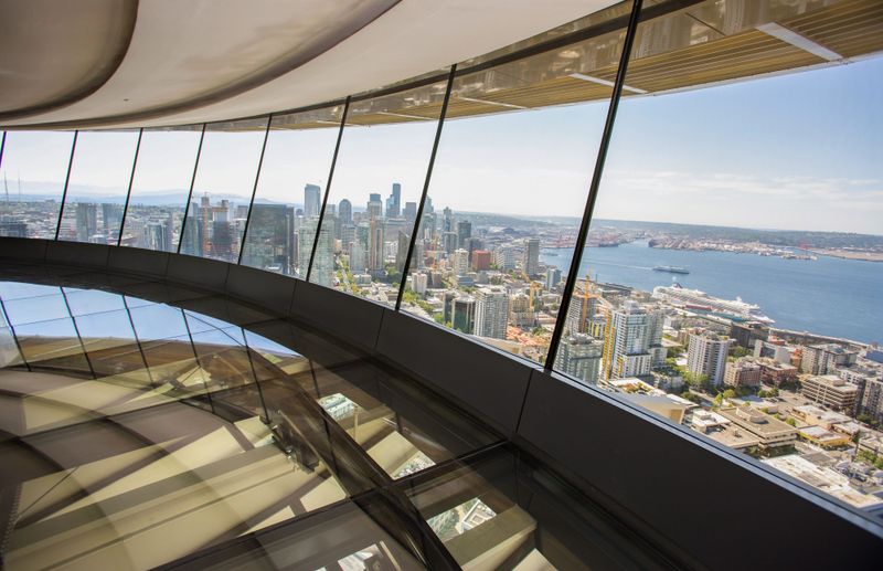 The Loupe Lounge at the Space Needle