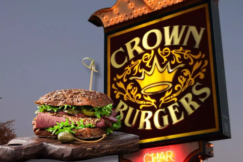 Crown Burgers: Denver's Pastrami-Topped Wonder
