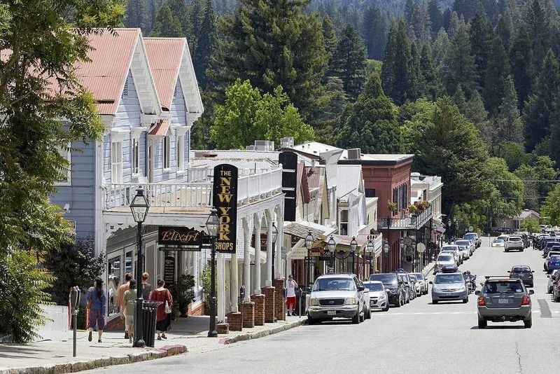 Nevada City in the Sierra Nevada Foothills