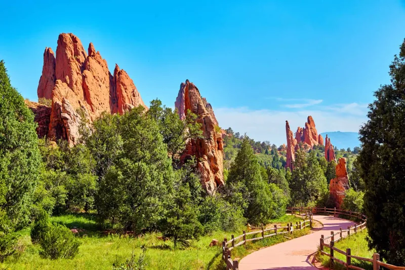 Garden of the Gods in Colorado Springs
