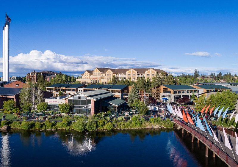 Bend's Old Mill District and Downtown