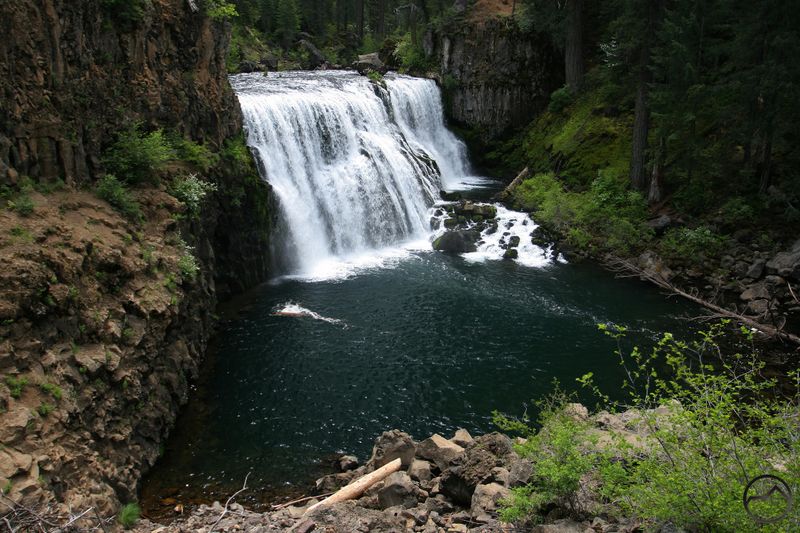 McCloud River Falls Lower Trail, Shasta-Trinity National Forest