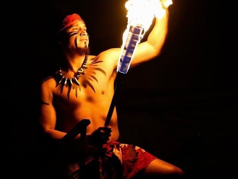 Polynesian Fire Luau: Blazing Island Entertainment