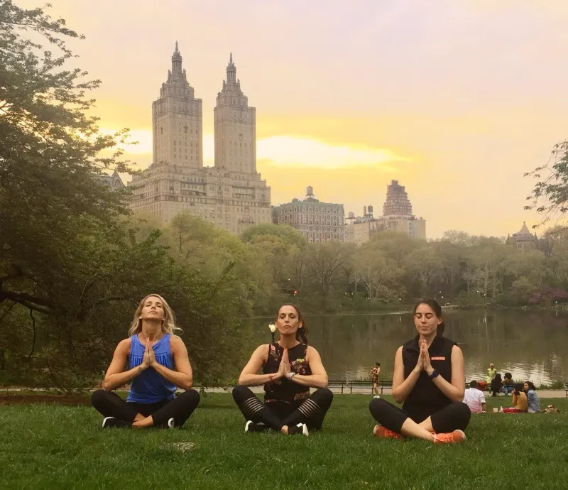 Sunrise Yoga in Central Park
