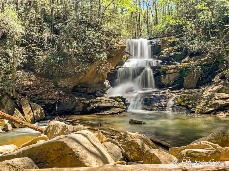 Little Bradley Falls in Saluda