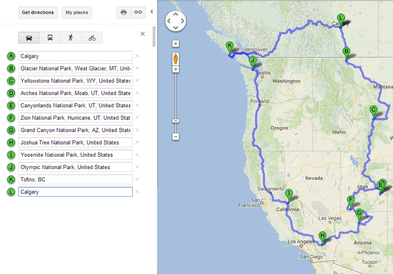 Overpacking Itineraries