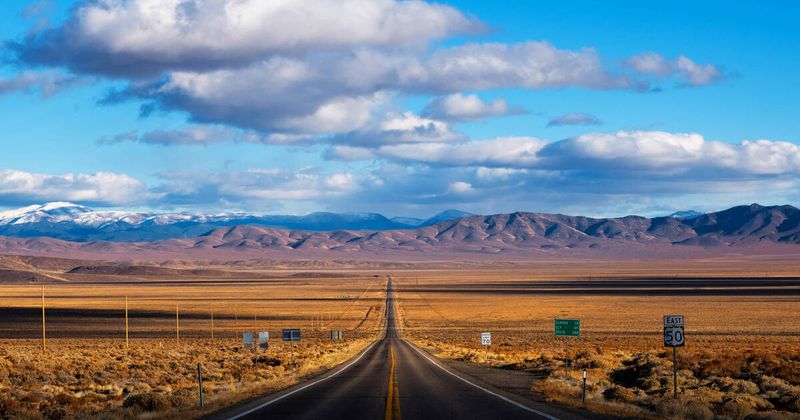 Loneliest Road in America (Highway 50)