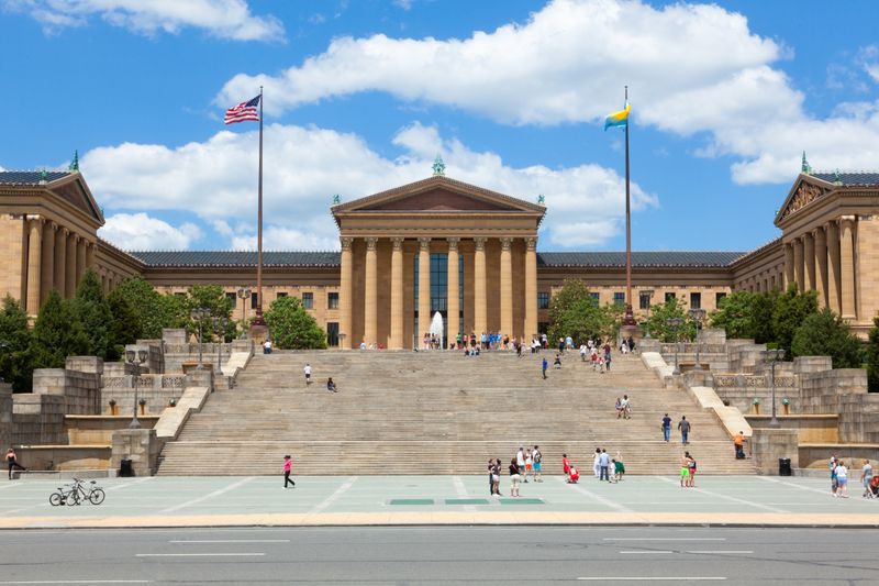 Philadelphia Museum of Art and Its Steps