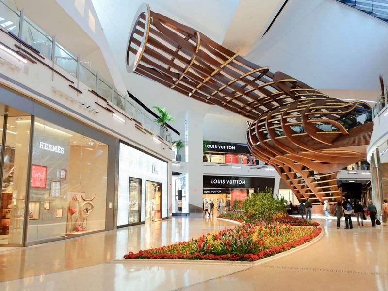 Shopping at The Shops at Crystals