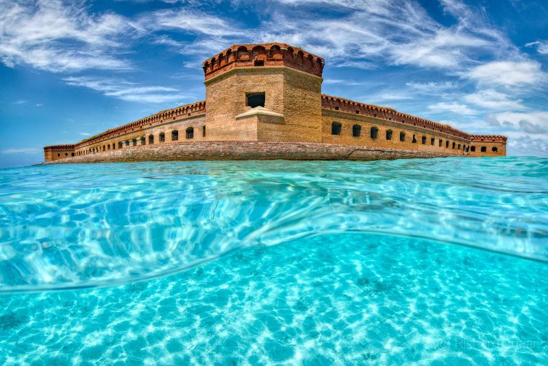 Fort Jefferson in Dry Tortugas National Park