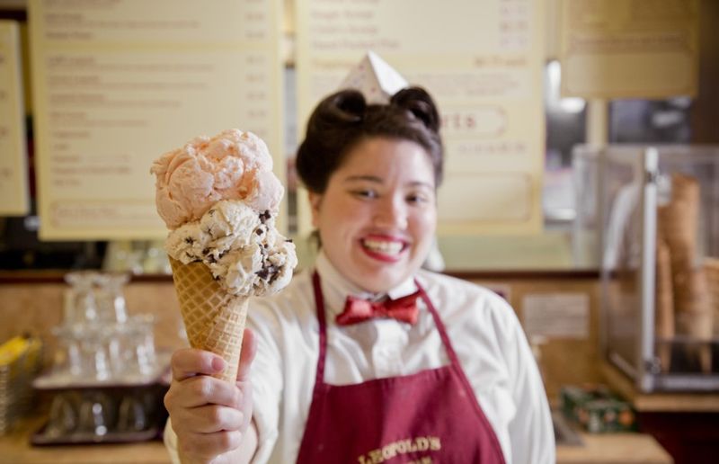 Leopold’s Ice Cream in Savannah With Vintage Atmosphere
