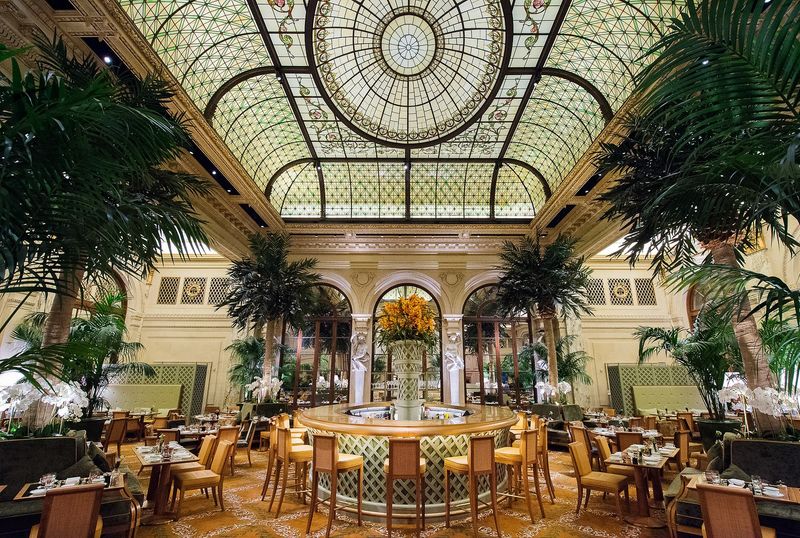 The Palm Court at The Plaza Hotel