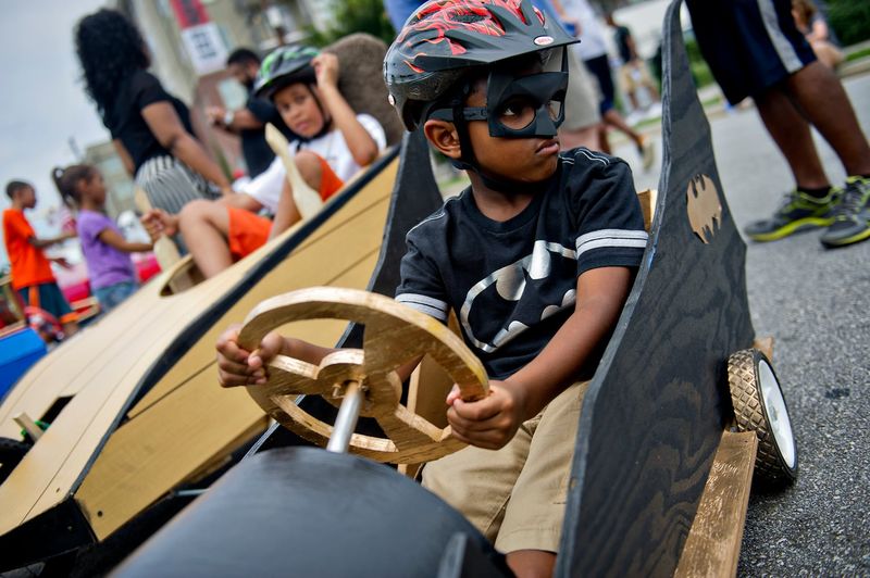 Cool Dads Rock Soapbox Derby Festival